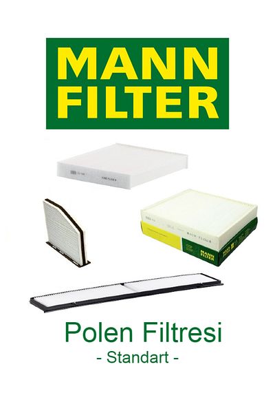 MANN Seat Ibiza Petrol 1.4 Tsi Sport Coupe Fr 150 Hp (2010-2015) Pollen Filter Standard Mann