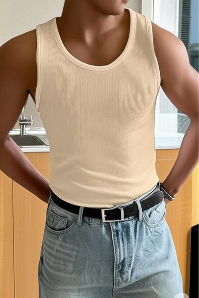 NO 601 Men's Slimfit Camisole Top Undershirt