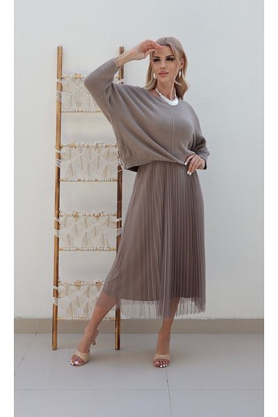 Alorabella Lydia Plain Tulle Dress