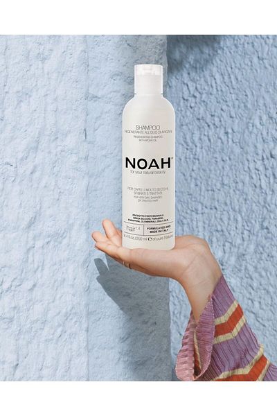 Noah Șampon regenerant cu ulei de argan pentru păr foarte uscat și tratat (1.4), 250 ml