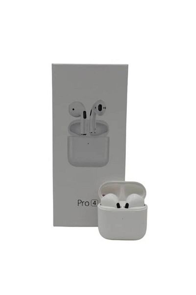 HOZRO Căști wireless PRO4 HOZRO, Bluetooth 5.0, Super Bass, Control tactil, Albe