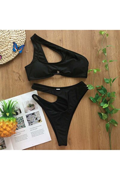 WildFashion Costum de baie in 2 piese model cu decupaje si burete detasabil SW2263-1