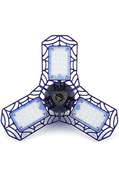 HOZRO Lampa LED cu 3 brate mobile, HOZRO, putere 30W, 36 LED-uri, Bec Iluminare pentru interior Garaj/Depo