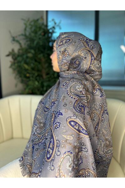 Oxygen Scarfs Etno Noir Natural Cotton Shawl-202452