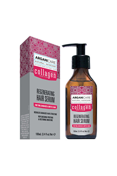 Arganicare Collagen repair serum for thin, damaged and brittle hair, Arganica...