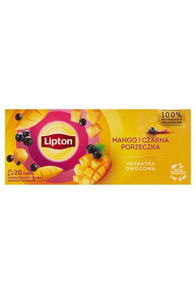 Lipton Ceai Lipton mango si coacaze, 20 plicuri