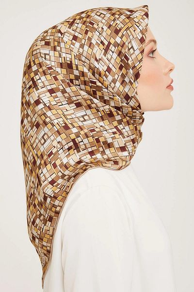Armine Twill Silk Scarf 9004-42t