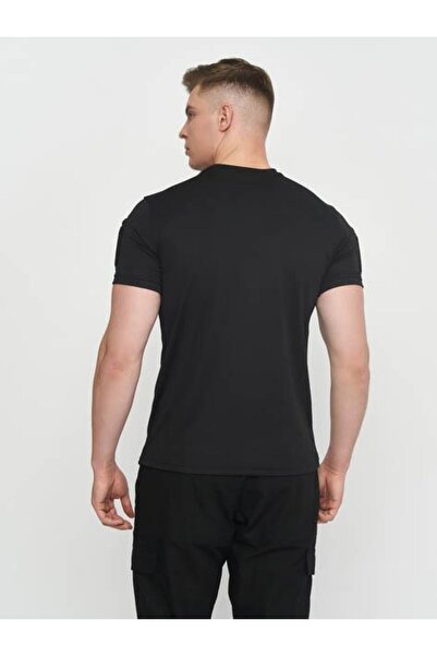 SINGLE SWORD SS Μπλουζάκι με κοντό μανίκι χωρίς γιακά – Ύφασμα LACOS