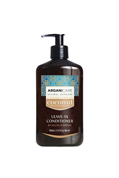 Arganicare Balsam fără clătire cu ulei de cocos pentru păr tern și foarte usc...
