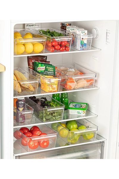 heybecollection Covered Refrigerator Organizer