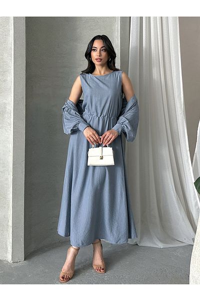 MD trend Women's Oversized Dress Bolero Double Suit