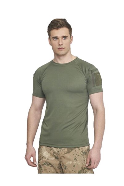 SINGLE SWORD SS Μπλουζάκι με κοντό μανίκι χωρίς γιακά – Ύφασμα LACOS