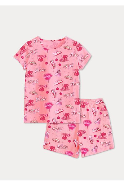 DFN Kids 4,5,6,7,8,9,10 Years Old Girl's Summer 2 Piece Top-Top Set