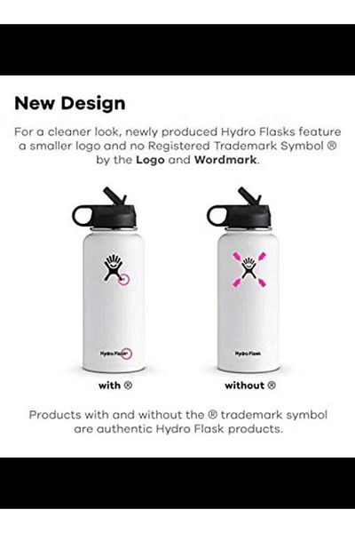 COOYA Premium 500ml Stainless Steel Vacuum Insulated Water Bottle 23x9cm Hot & Cold