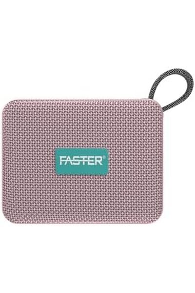 Faster GrooveX Portable Waterproof Speaker- IPX7 Wireless Streaming 20Hrs Playback Time- Standard 5.
