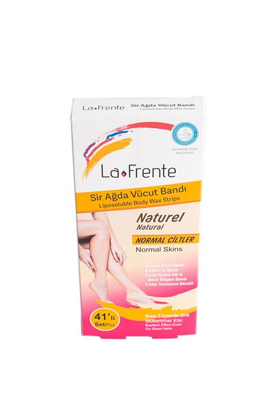 LA FRENTE Set of 41 Wax Bands for Normal Skin