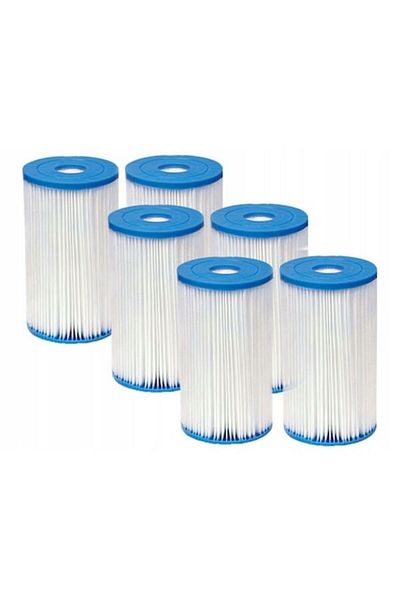 Intex Set 6x Filtre Tip A pentru Pompa Piscina Intex