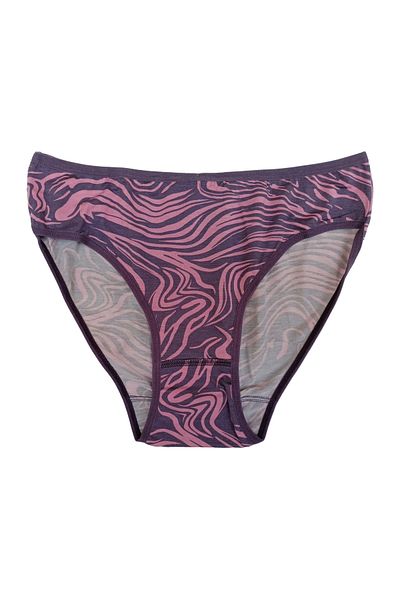 Özten Pack of 6 Women's Assortment Patterned Lycra Bikini Panties
