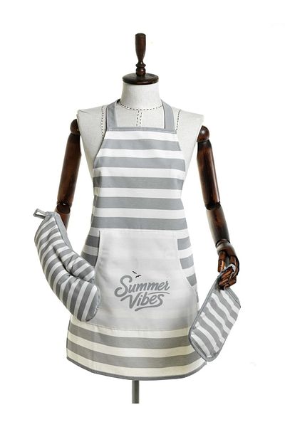 BUGİ HOME COLLECTİON Premium Series Chef Cook Kitchen Apron - Stain-Proof with Pocket 54X70