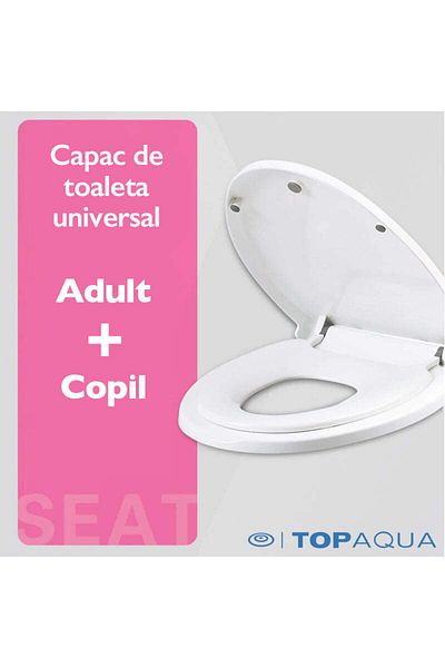 topaqua Toilet seat with child reduction, Topaqua SF-9005