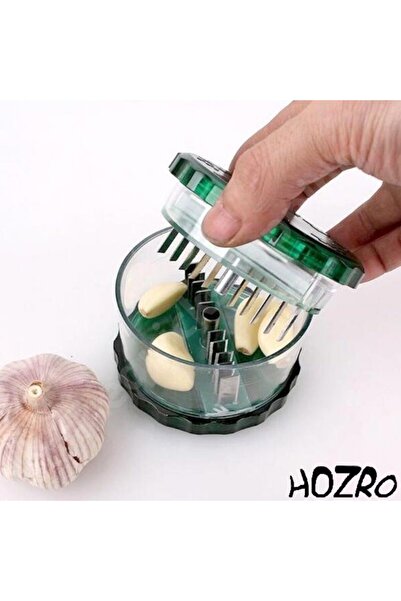 HOZRO Electric Garlic Dicer HOZRO, Rapid and Efficient Cutting for Cooking, Green