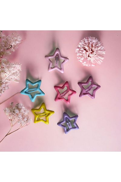 Batu Star Snap Buckle Set of 6