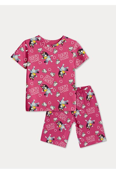 DFN Kids 4,5,6,7,8,9,10 Years Old Girl's Summer Top-Top Set