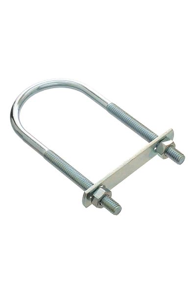ACE Zinc Plated U Bolt Silver 3.5inch