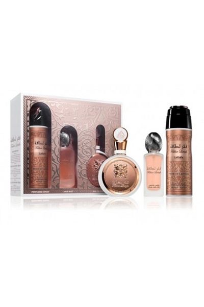 lattafa Set Fakhar Woman + Deo + Hair Mist
