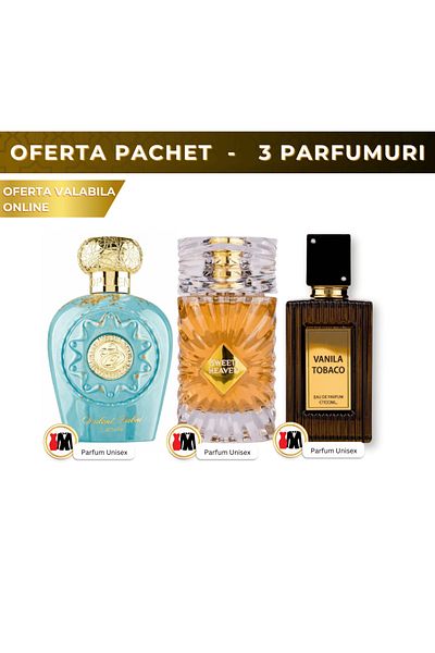 lattafa Sweet Heaven + Opulent Dubai + Tobacco Vanilla