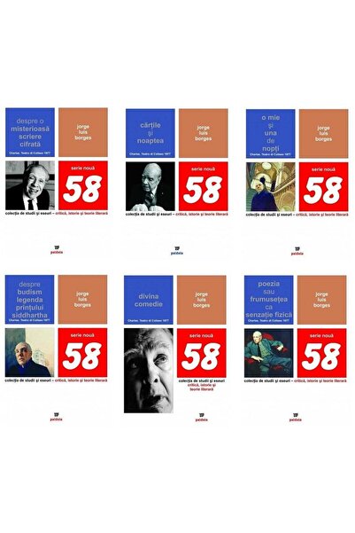 Editura Paideia Jorge Luis Borges (editie speciala). Set 6 volume, Jorge Luis...