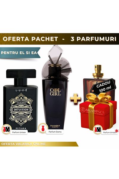 lattafa Intuition + Cool Girl + Perfume Gift