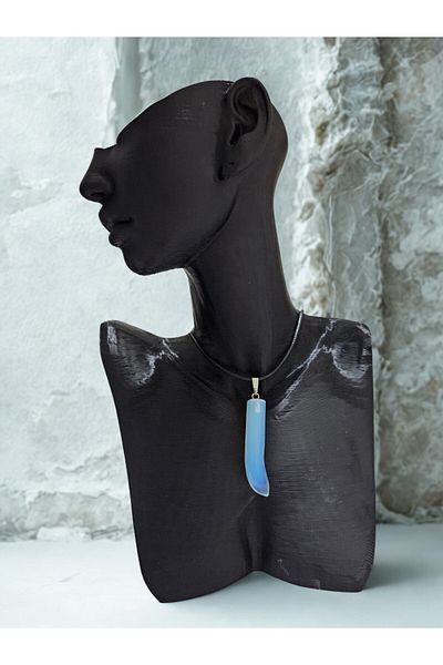 HobiHub Natural Opal Pendant – Stone of Intuition, Creativity and Emotional Balance