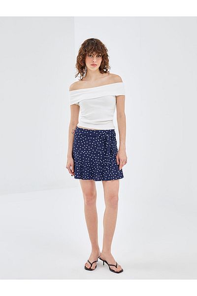 LC Waikiki LCW Women's Elastic Waist Straight Skirt