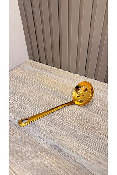 Snow Homs 1 Piece Stainless Steel Gold Colander Multi-Purpose