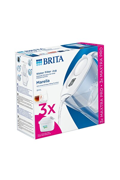 BRITA Starter pack Marella 2,4 L + 3 filtre Maxtra PRO (white)