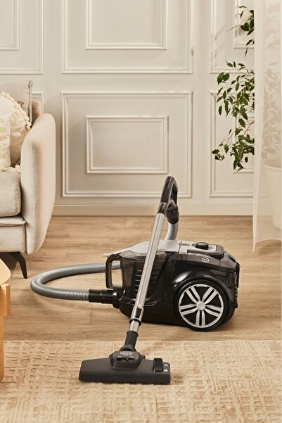Karaca Vantuz Smax Geniş Toz Hazneli Elektrikli Süpürge Silver 2.8 L