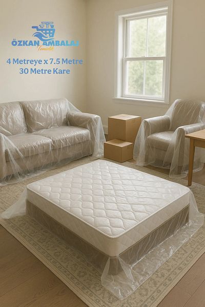 Özkan Ambalaj Temizlik Raspberry Paint Whitewasher Coating Cover 30 Meters Square