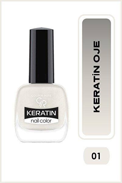 Golden Rose Keratin Nail Color 1 Keratin Oje 10,5 ml