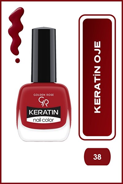 Golden Rose Keratin Nail Color 38 Keratin Oje 10,5 ml