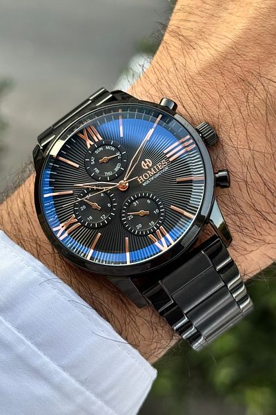 Homies Men's Wristwatch with 2 Years Warranty All Focus Active with Gift Box and Bracelet as a Gift