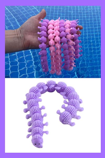 Hyd 1Pc Stress Relief Toy Squishy Sukushi Sensory Toy Stretchy Soft Pool Beach Toy