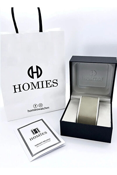 Homies KADIN KOL SAATİ ORJİNAL HEDİYELİK KUTUSU VE BİLEKLİK HEDİYELİ.HM5803S010752