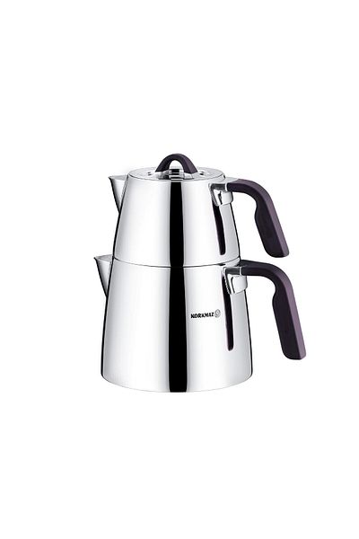 KORKMAZ Esta Teapot Set 2 Lt A080
