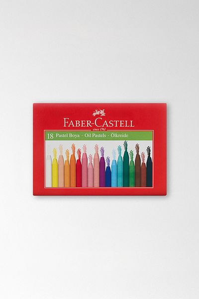 Faber Castell Pastel Paint, 18 Colors, Soft and Vibrant Colors, Comfortable to Use, for Artistic and Educational Activities