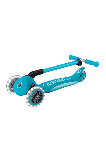 Globber Elite Deluxe Işıklı Scooter Mavi 439-605