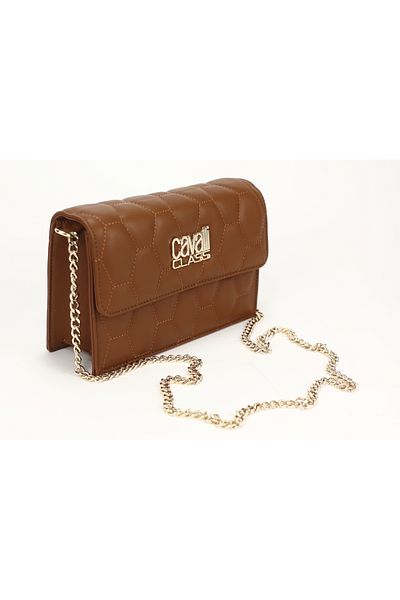 Class Roberto Cavalli Crossbody, Kabelka, BELLA, Karamelová barva