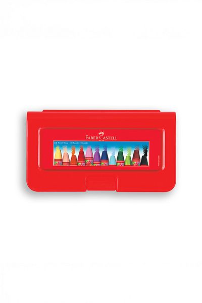 Faber Castell Pastel Colored 12 Paint with Bag - 831