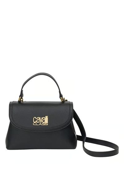 Class Roberto Cavalli Kabelka s horním uchem, CUTIE, černá barva