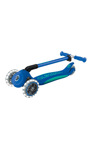 Globber Elite Deluxe Işıklı Scooter Lacivert 439-600